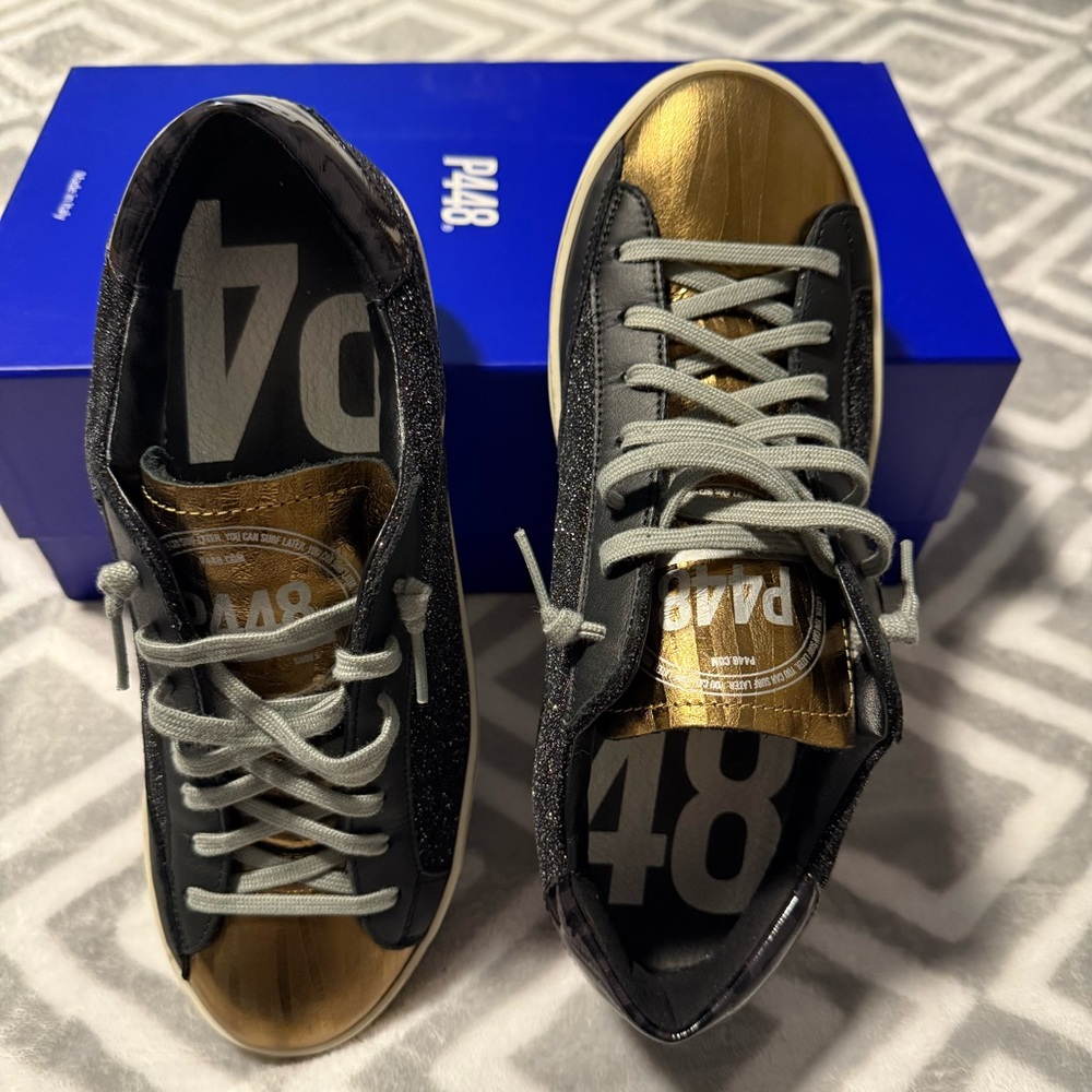 P448 Sahara Glitter Sneakers